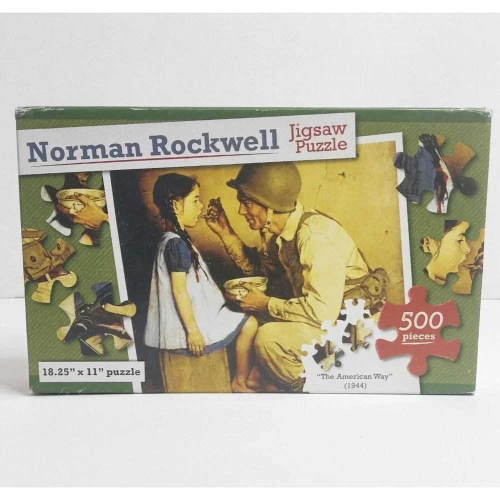 Norman Rockwell 500pcs Jigsaw Puzzle 